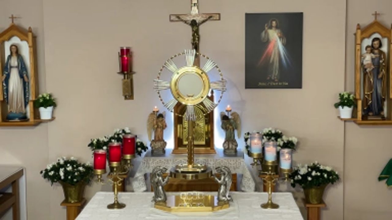 LIVE Eucharistic Adoration - Sisters of Divine Mercy