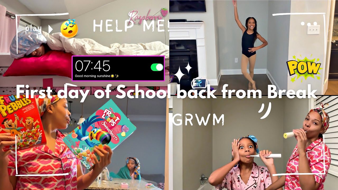 HELP First Day back to School AFTER Winter Break ❄️😩📓