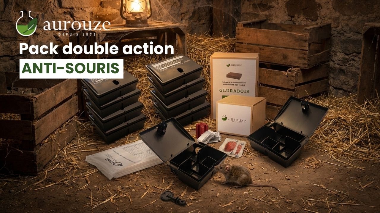 Pack double action Anti Souris