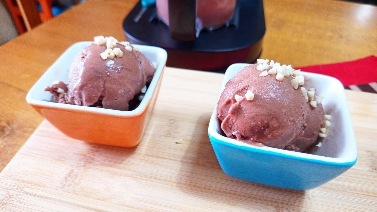 Gelato cacao e nocciola con Gelatec 2100