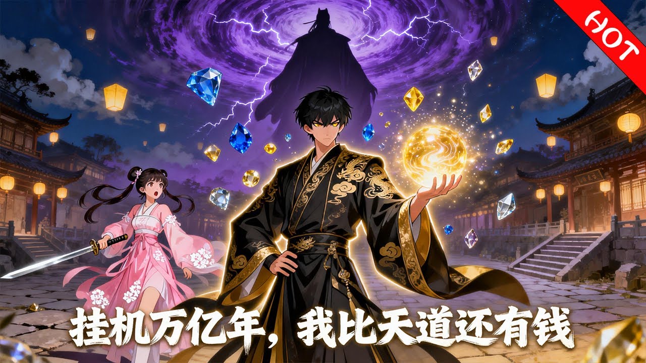 🔥【热门漫剧】《挂机万亿年我比天道还有钱》蓝星青年叶随风被