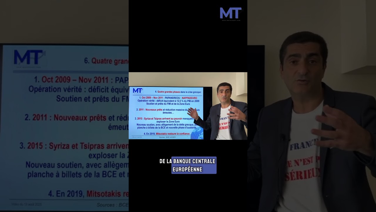 La crise grecque en 4 &eacute;tapes !