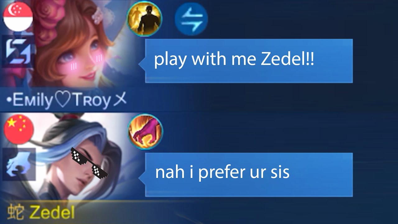 EMILY IS SO POSSESSIVE! 😂💖(Zedel x Emily crossover is back)