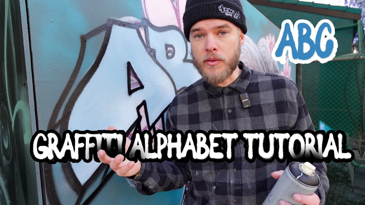 Graffiti Alphabet Tutorial for Beginners – Letters A, B, C (Step-by-Step Guide)