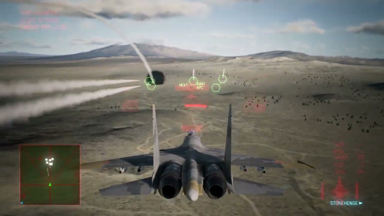 Shattered Skies Aces играют в AC7 - Миссия 12: Защита Стоунхенджа