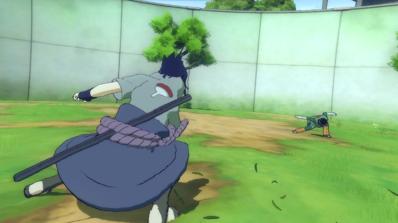 Sasuke VS Rock Lee | Naruto Shippuden Ultimate Ninja Storm 4