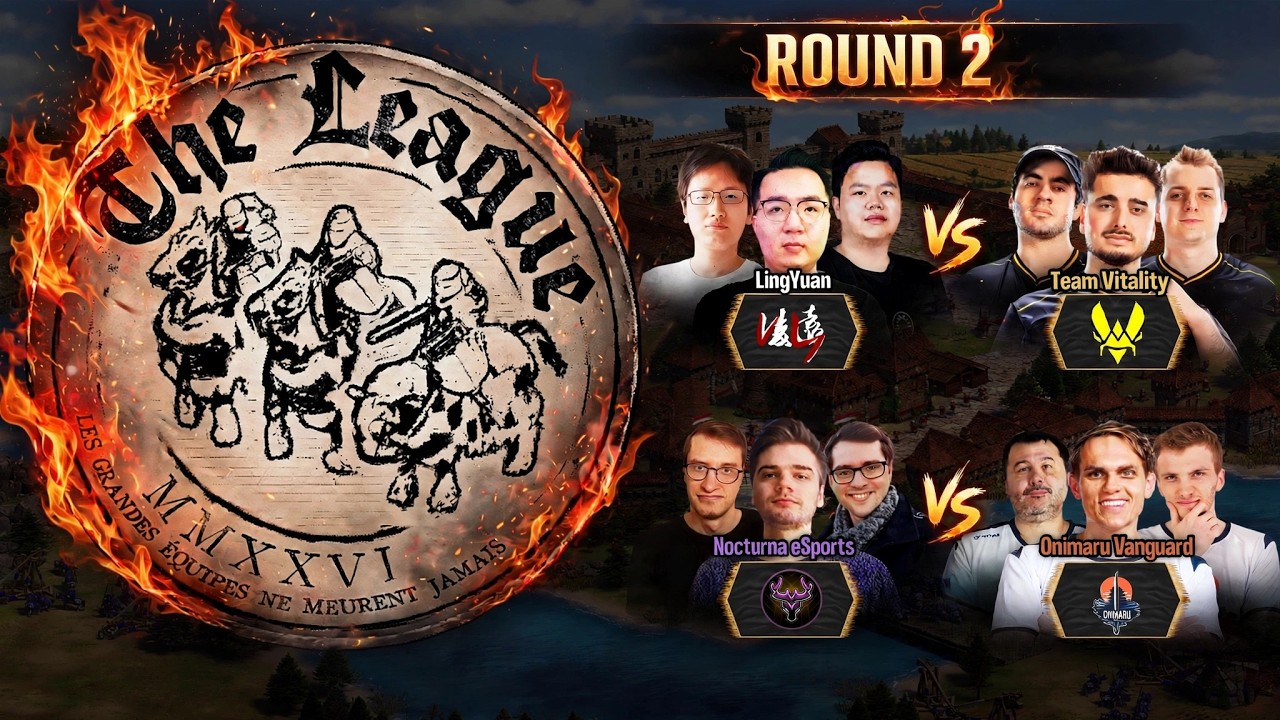 The LEAGUE MAIN EVENT | LY vs Team Vitality | NOC vs Onimaru DauT | Round 2