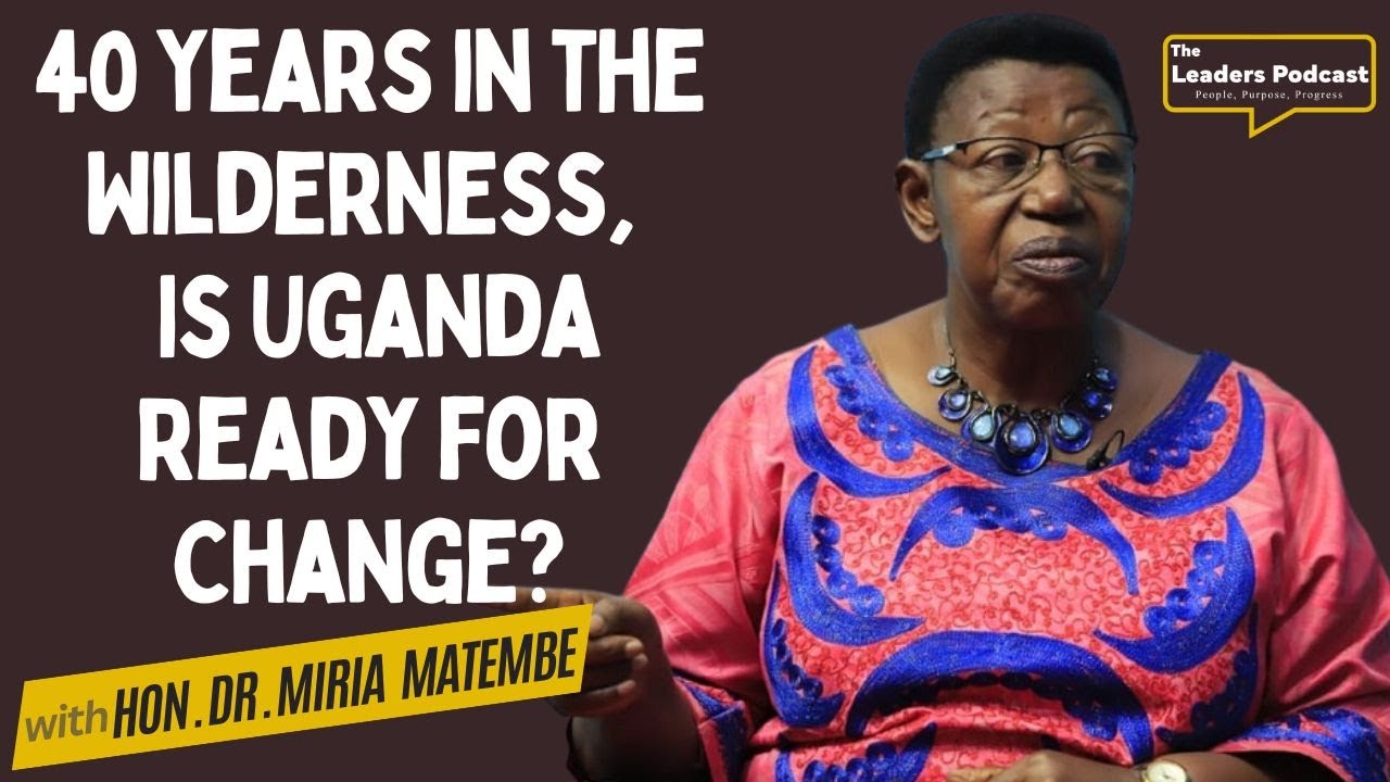 REFLECTING ON  THE REMOVAL OF PRESIDENTIAL TERM LIMIT - Hon. Dr. Miria Matembe 🇺🇬