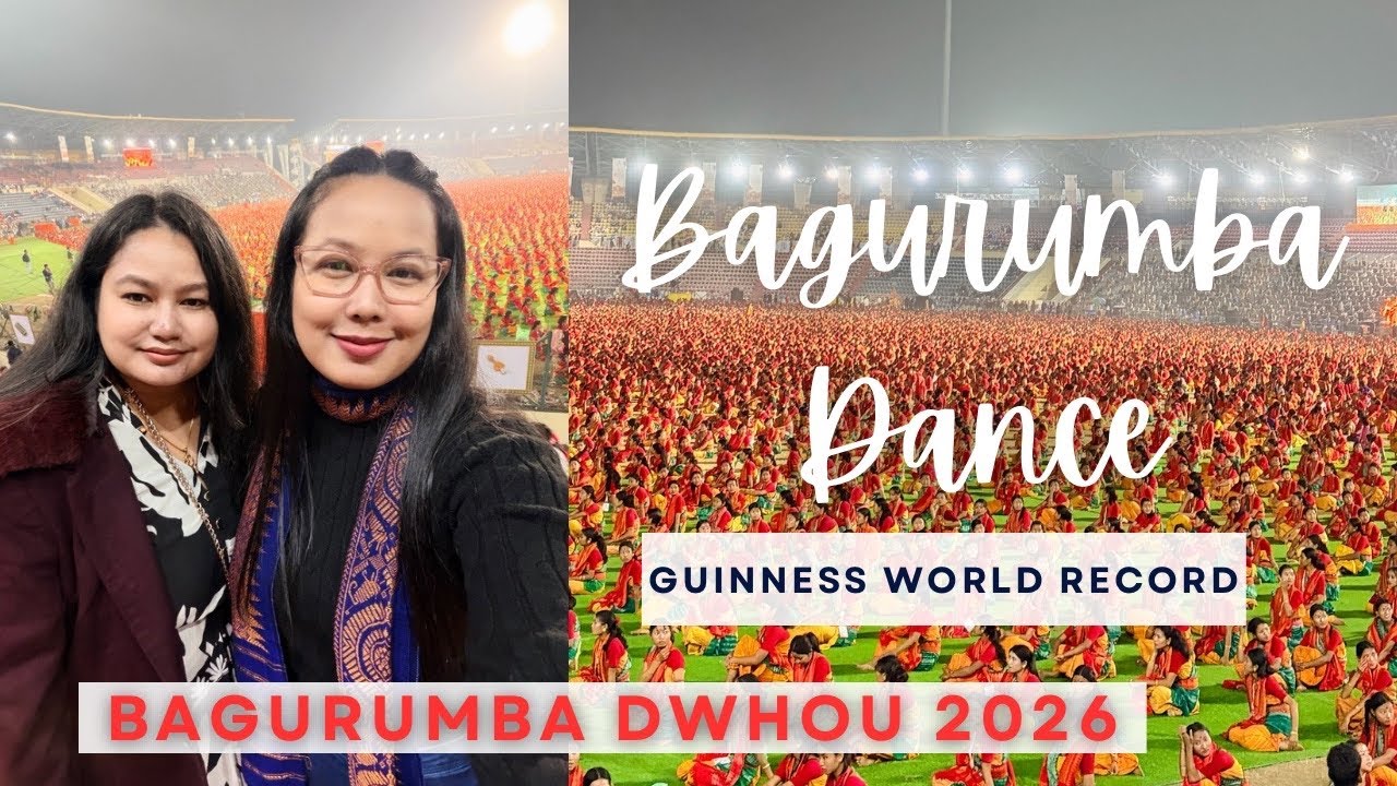 Bagurumba Dance Performance By 10,000 Dancers || Guinness World Record || Bodo Dance 