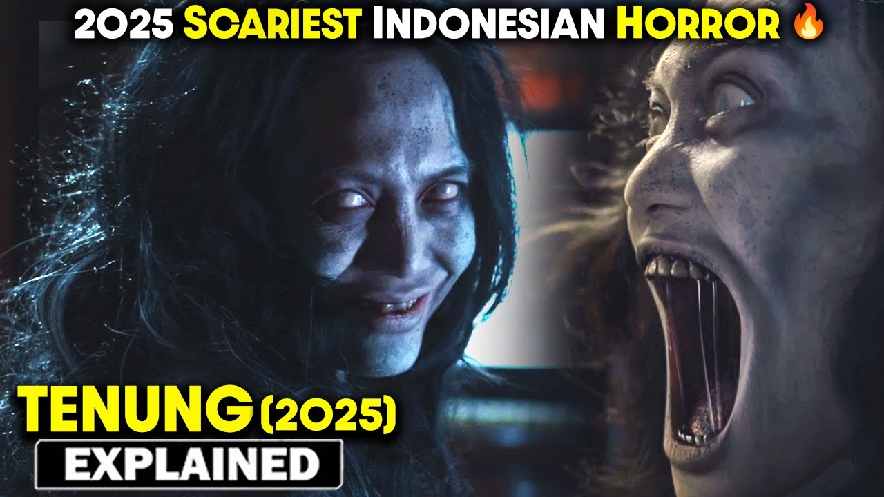 2025 Scariest Indonesian Horror😱TENUNG Movie Explained in Hindi | Horror Movie explained in Hindi