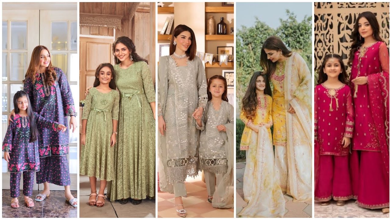 Latest Mom And Daughter Matching outfits 2026 | Mother And Daughter Matching ideas 