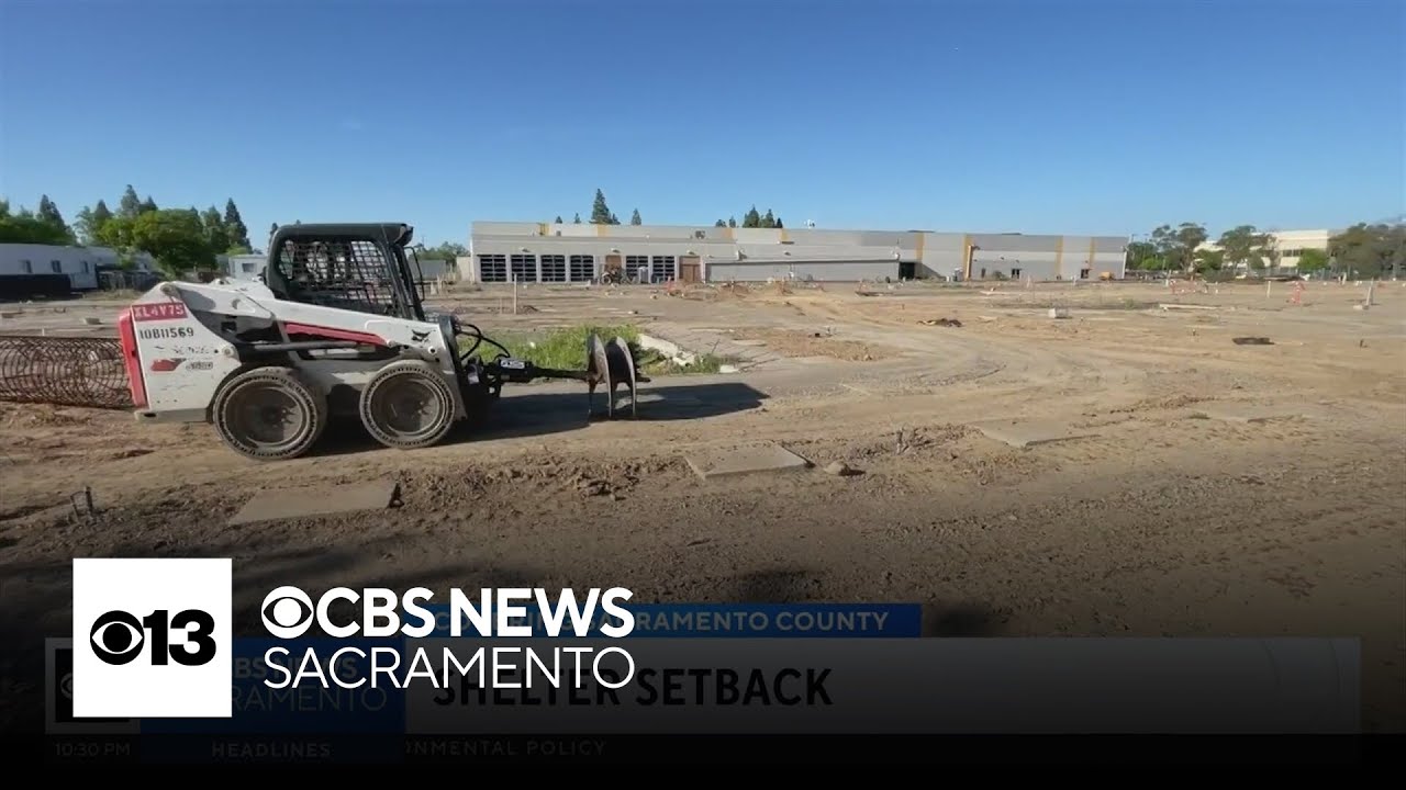 Homeless shelter planned for Watt Avenue in Sacramento County behind schedule