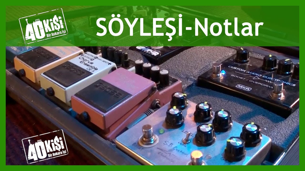 Süleyman Bağcıoğlu - Gitar&Pedal Setup
