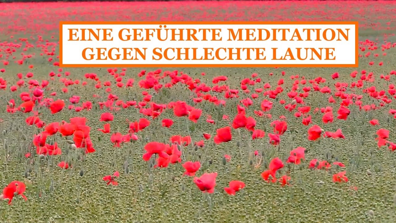 EINE GEFÜHRTE MEDITATION GEGEN SCHLECHTE LAUNE