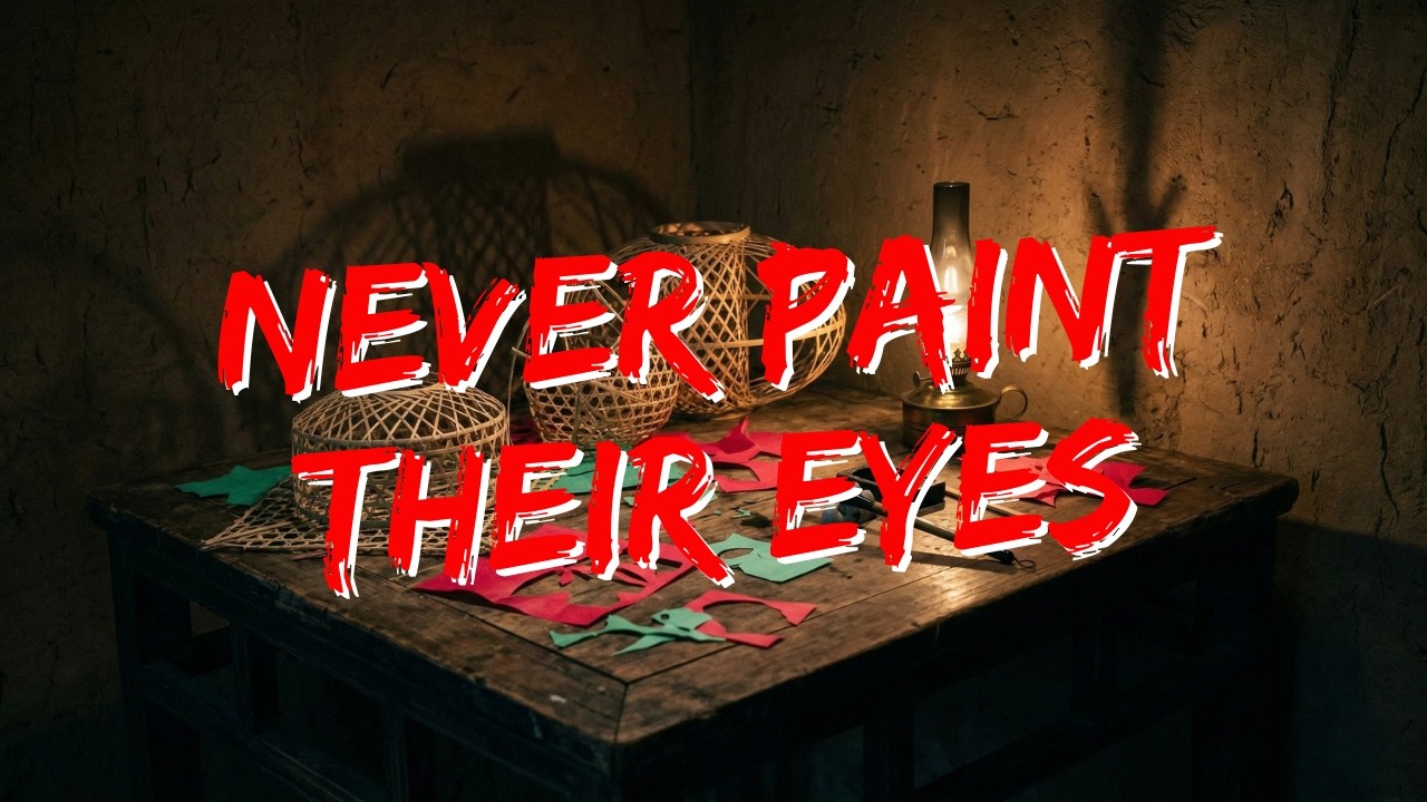 Legend has it that if you draw eyes on it, the dead will 