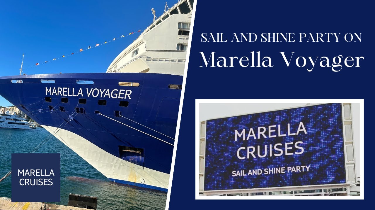 Sail and Shine Party on Marella Voyager | Travelling With Connor
