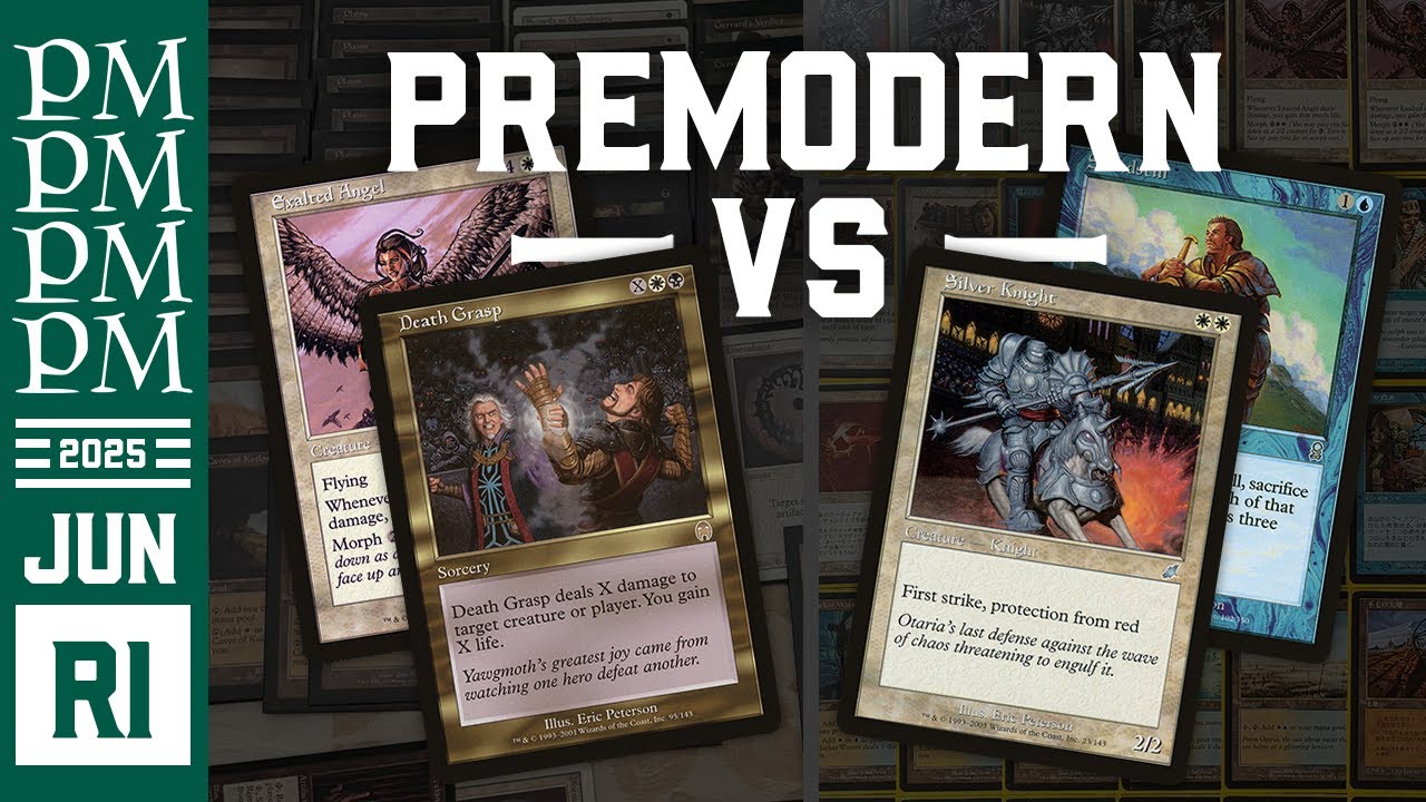 WB Control vs UW Midrange - Round 1 - JUNE 2025 Premodern Tournament