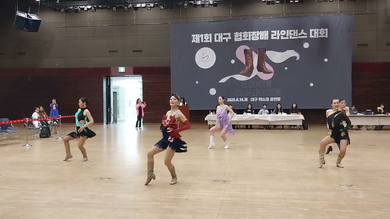 UCWDC 대구협회장배라인대스대회 Intermidiate level (Diamond age)  1st 156번 김아정