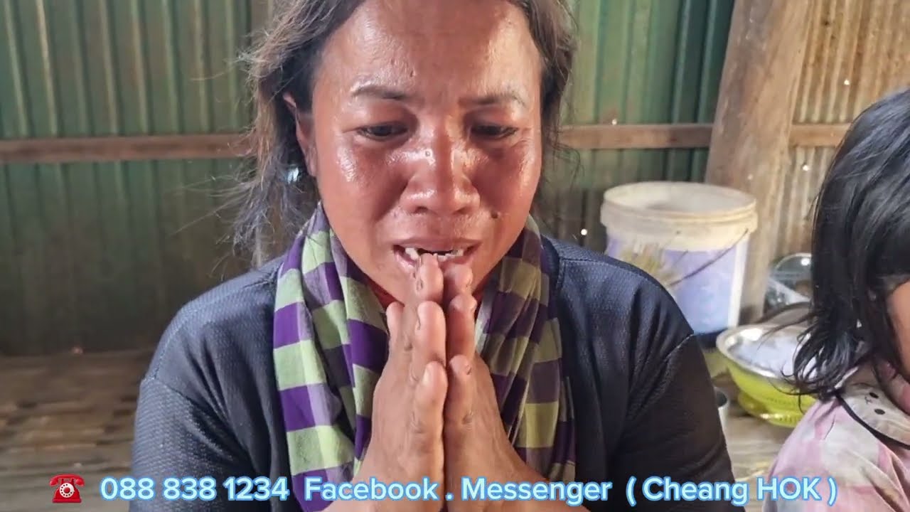 ជាមាតា ដៃមួយរយ ដើម្បីកូនៗស៊ូដើរទួលបន្លែរដើរលក់ដោយជើងទទេគ្មានស្បែក ដោយសារភាព ........