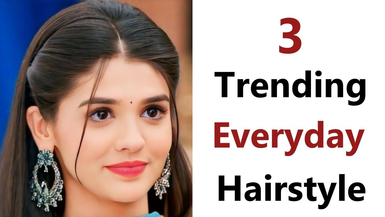 3 Trending Hairstyle for Everyday - New & Easy Hairstyle | Hairstyle for girls | hairs style