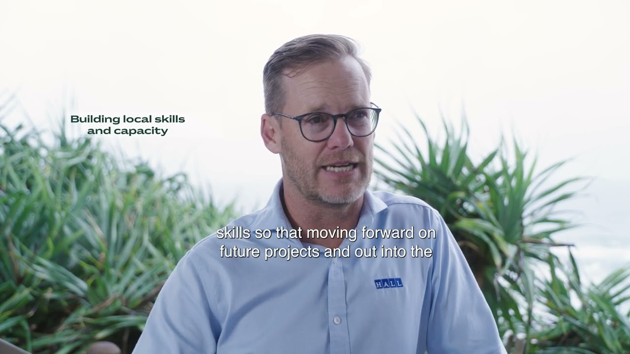 Hall Contracting — Partnering for climate resilience in the Pacific