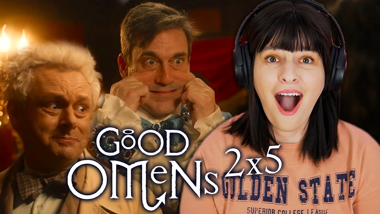 THEY DANCED TOGETHER 😭😍  *GOOD OMENS* Reaction 2x5 Chapter 5: The Ball