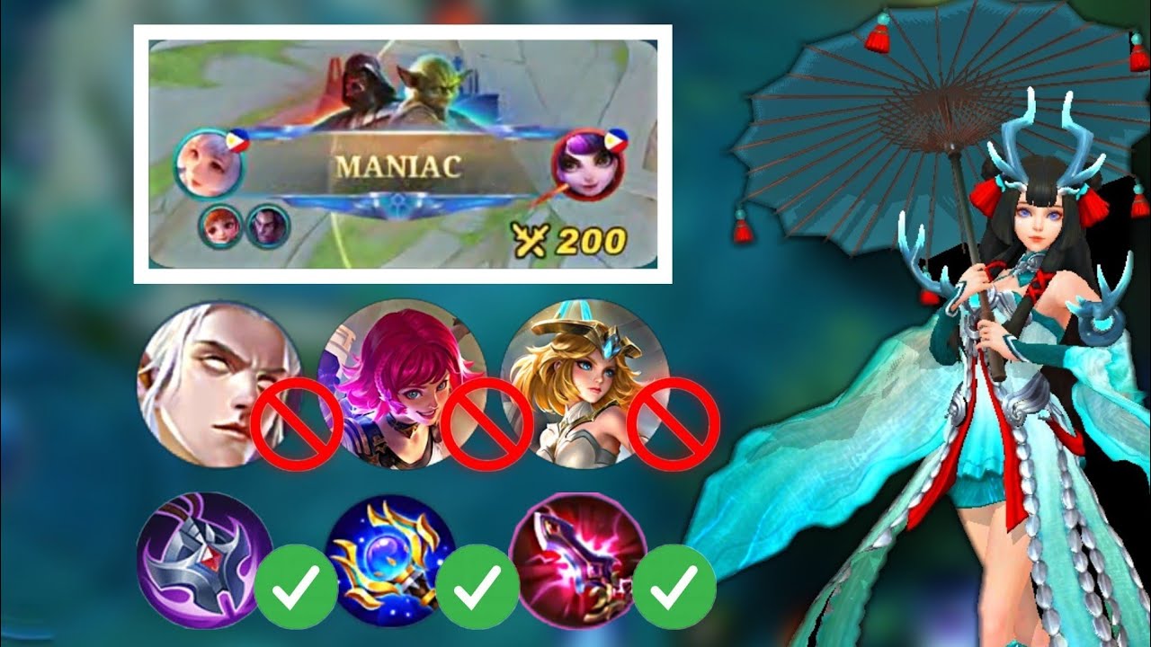 Learn to Counter Meta Heroes Using UBE STRATEGY AGAINST KAGURA | KAGURA GAMEPLAY 2022