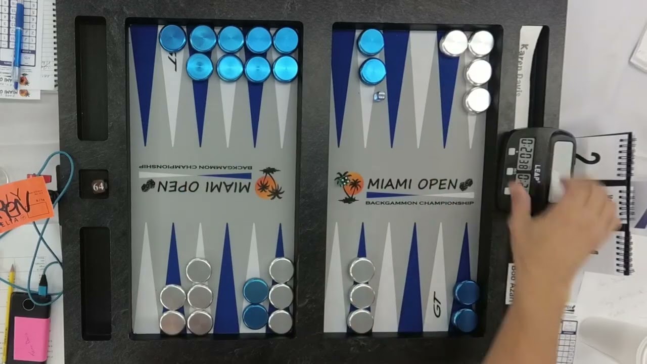 2025 Miami Open Karen Davis vs Bob Azari Rd2 11pts