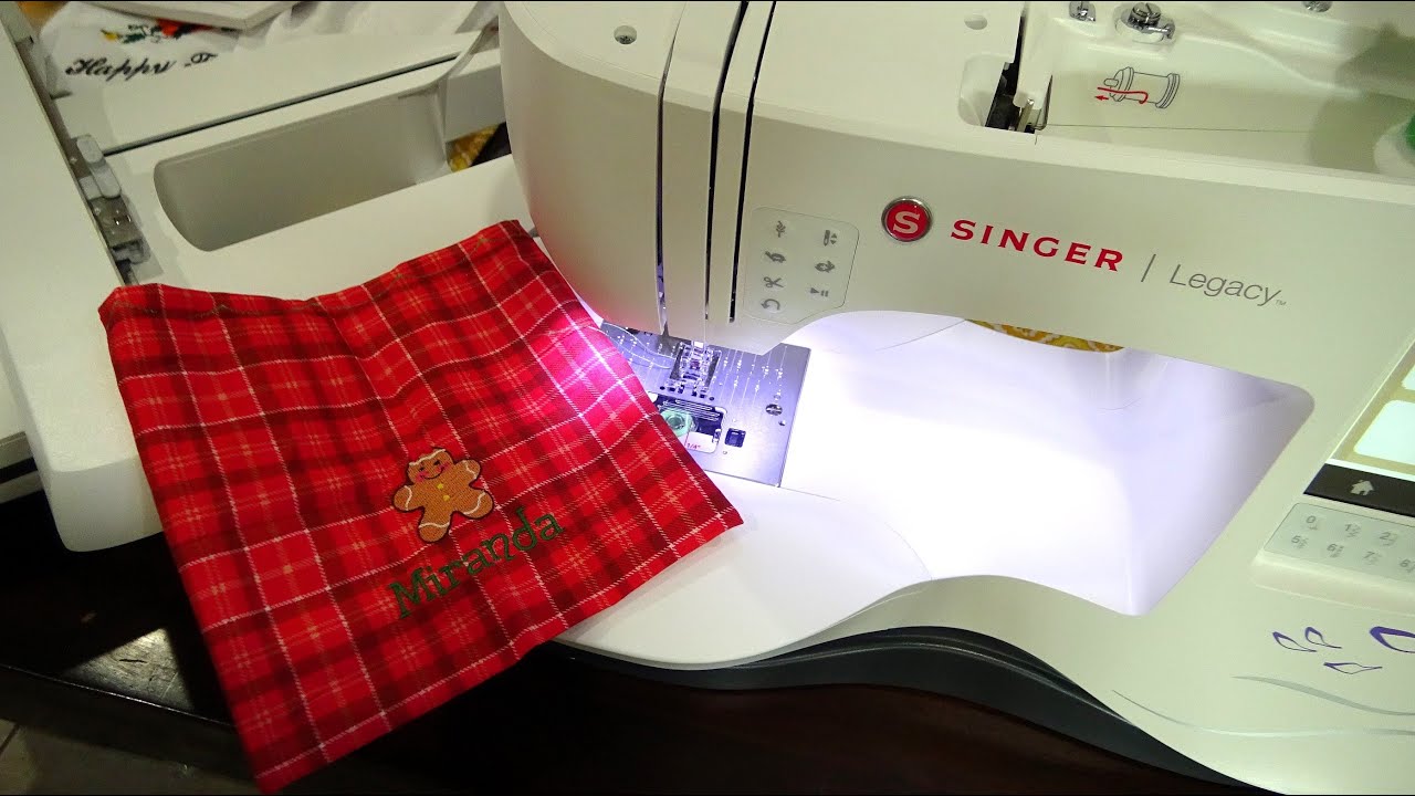 Singer Legacy SE-300: Importing Words from Fonts & Purchased Designs into Your Machine Using USB!