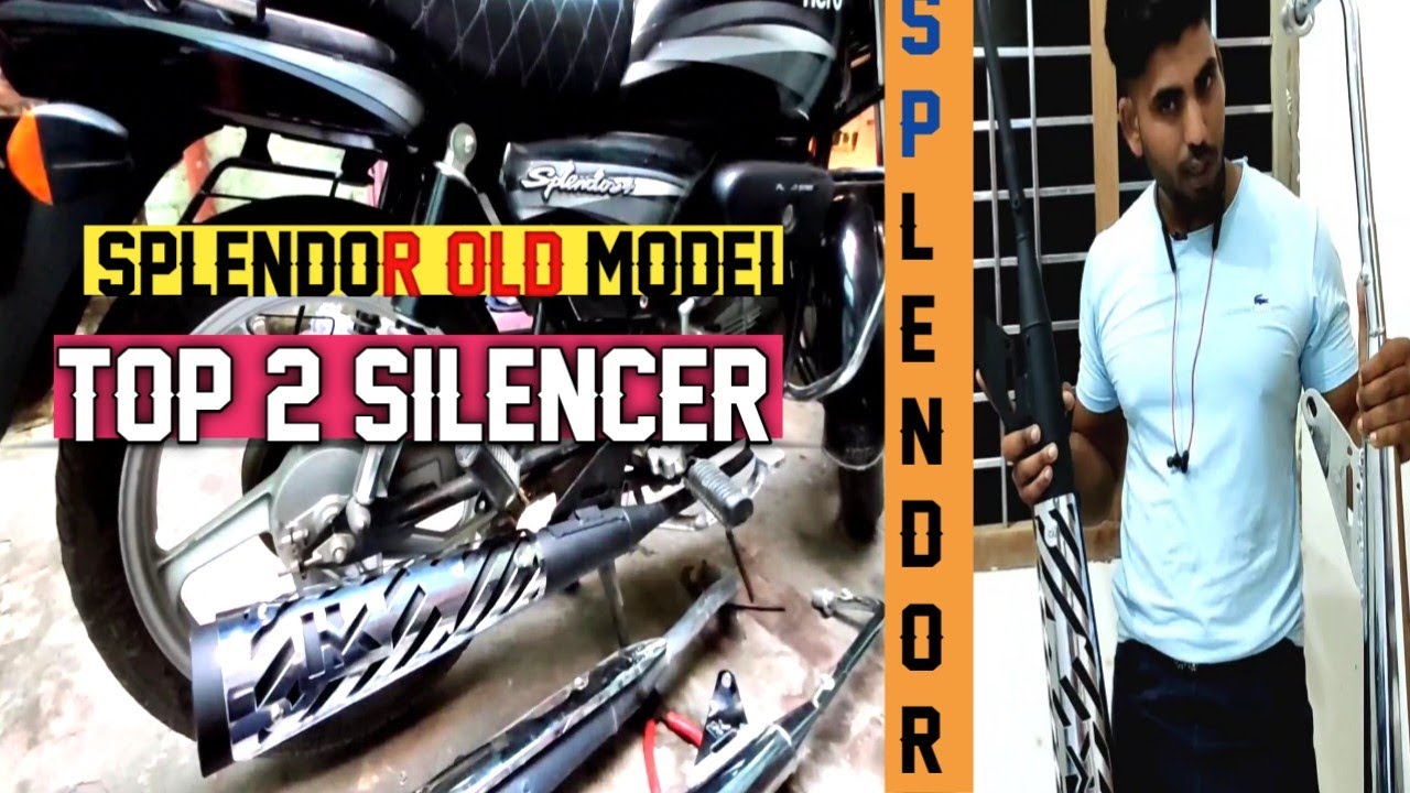 SPLENDOR OLD MODEL TOP 2 SILENCER BEST PRICE₹₹@bikemaster07₹000😱🔥🔥