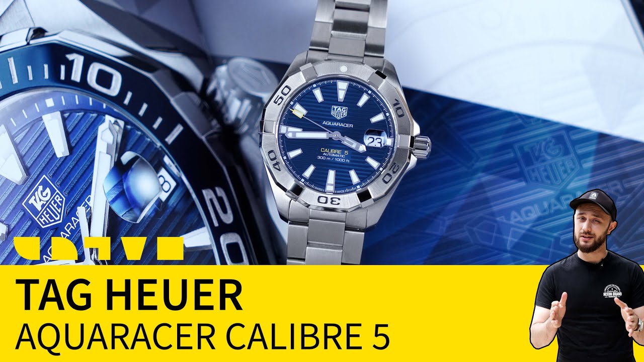 Швейцарские дайверские часы TAG Heuer Aquaracer Calibre 5