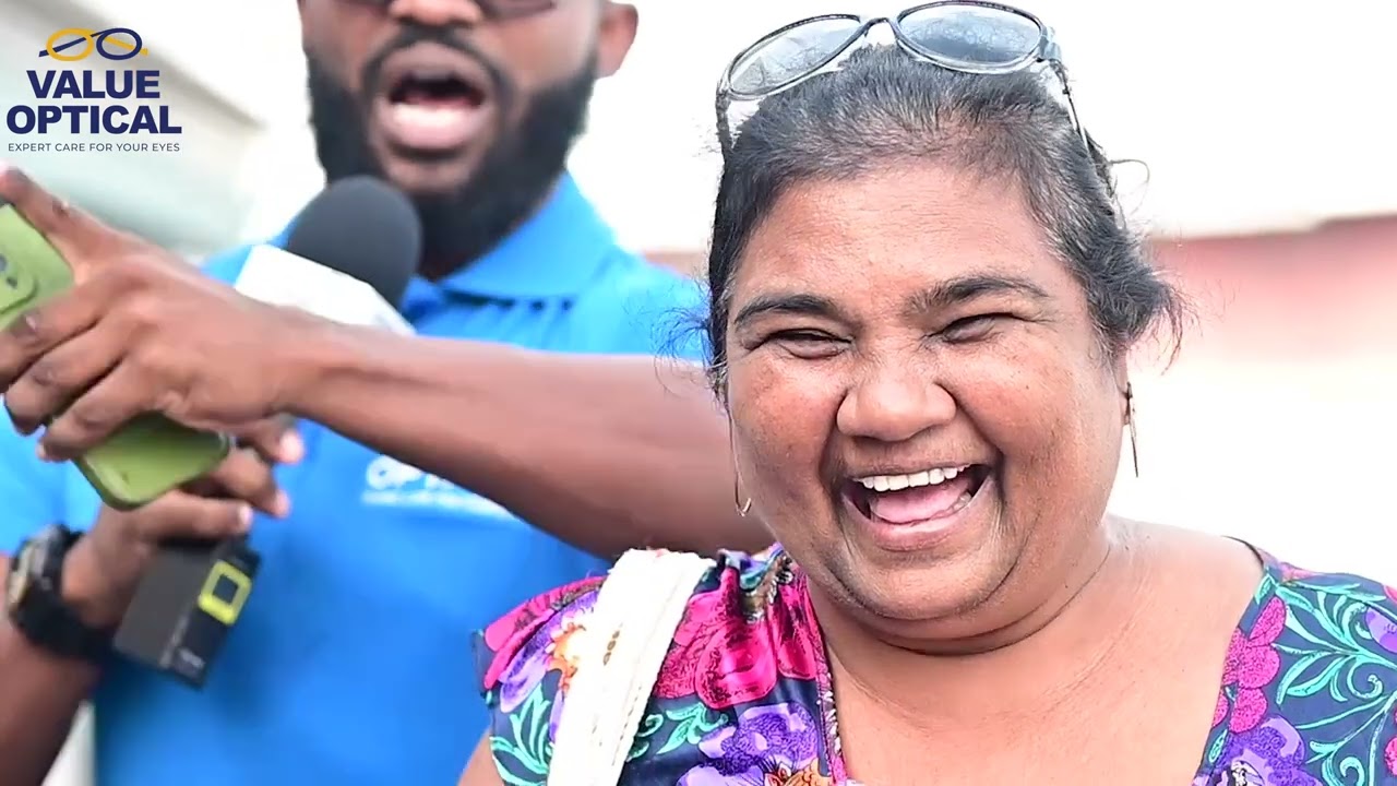 Y-E-S is YES, What is E-Y-E-S ? 😂 | What Yuh Know - Chaguanas 2023