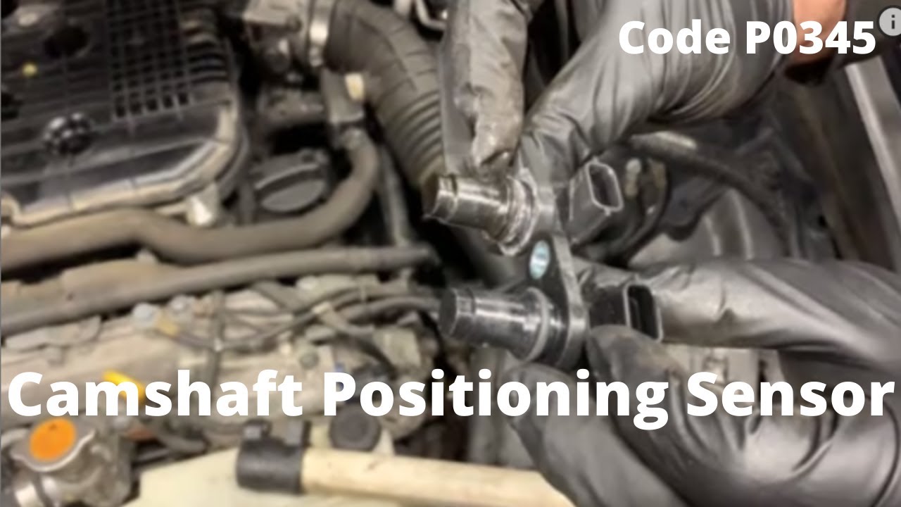 How to Replace a Bad Camshaft Positioning Sensor Infiniti (Code P0345)