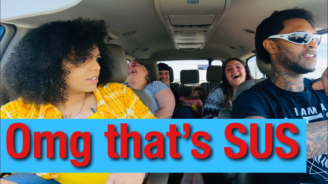  👉 “Playing SUS Lyrics in the Car to See How They React 😳 (Awkward!)🤣🤣🤣