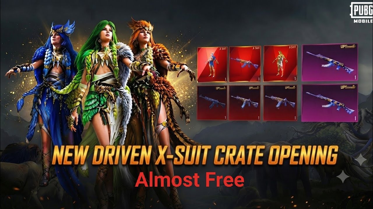 😱New DRIVEN X-Suit Free ACE32 Upgrade Gun 😍1000 UC Voucher🥰