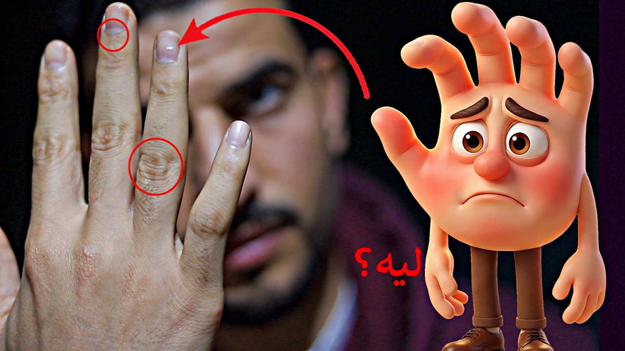 إيدك هتصدمك 🫣 ٨ علامات تكشف نقص فيتامينات ومشاكل في الكلى والكبد!