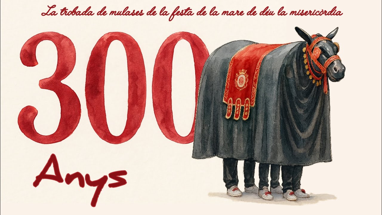 Trobada de mulases als 300 anys de la mulassa de Reus...