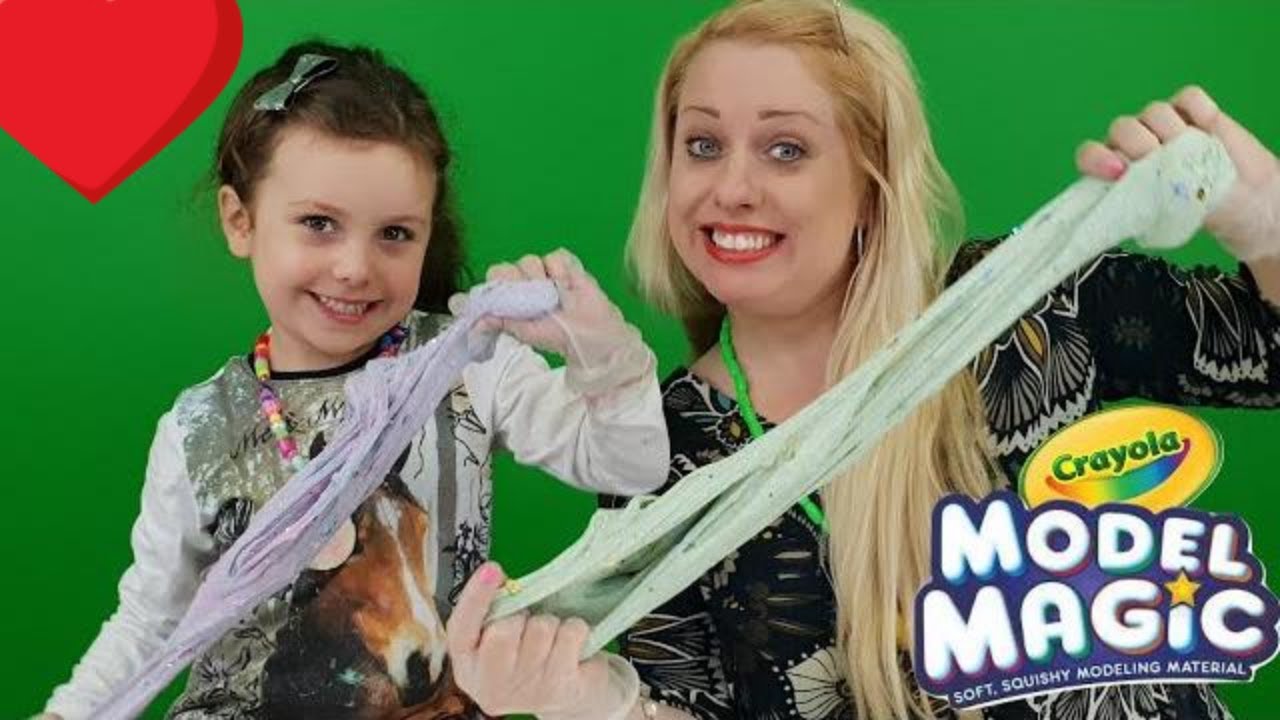 Sofie och Melody gör Slime med Creola | Riktigt bra slime blir det