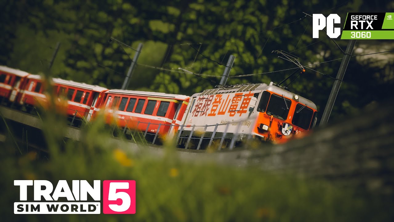 Arosa Line 🚞 - 🇨🇭 Chur ➡️ Arosa - Train Sim World 5
