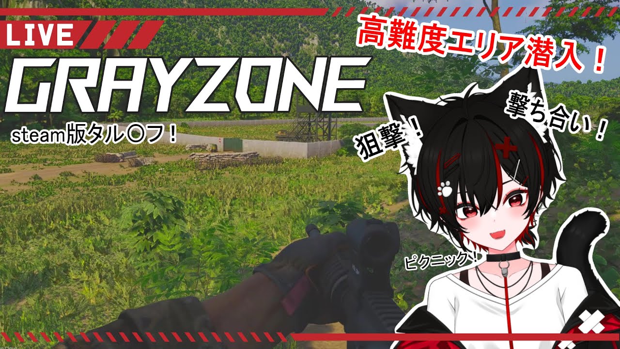 【GRAYZONE】steam版タル〇フやってみる！＃3