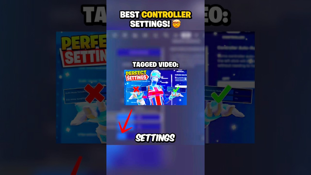 *BEST* Controller Settings For AIMBOT and PIECE CONTROL! 🎯🧩