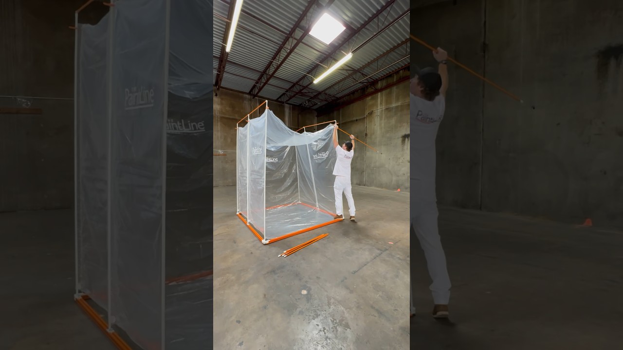 PaintLines Portable Spray Booth XL #painting #tools #timelapse