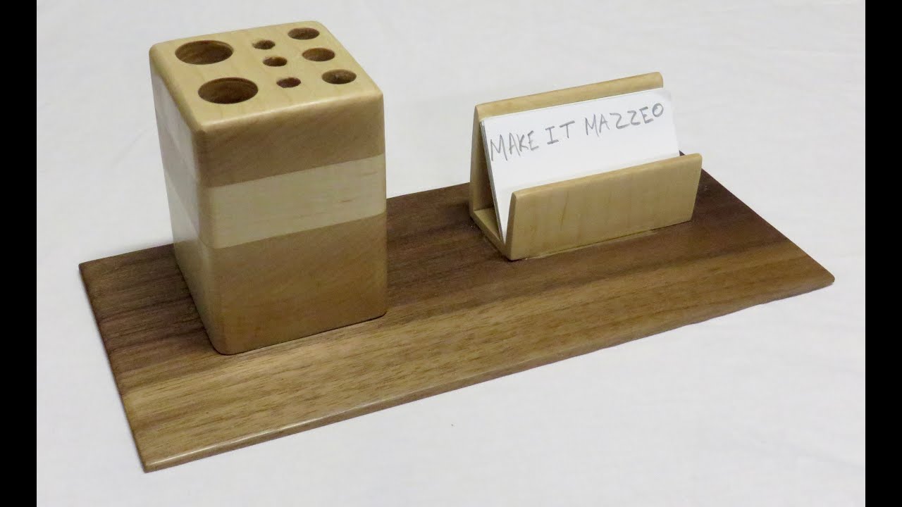 Pen and Business Card Holder