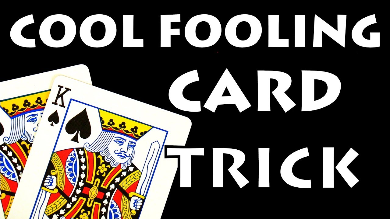 Cool FOOLING Card trick TUTORIAL !!!