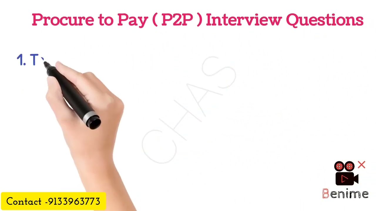 Procure to Pay Interview Questions | SAP FICO End User Interview Questions