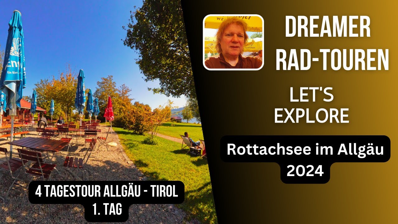 gem&uuml;tliche Radtour von Wertach im Allg&auml;u zum Rottachsee 2024