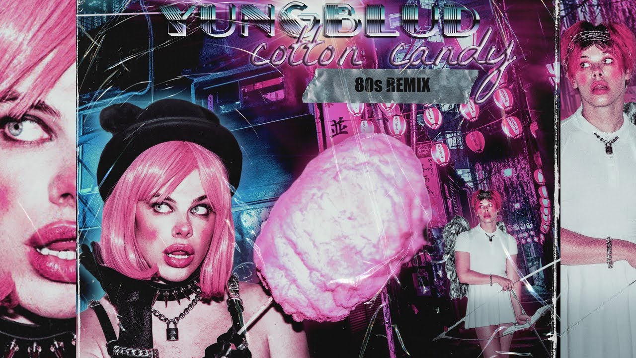 YUNGBLUD - cotton candy (80s remix)