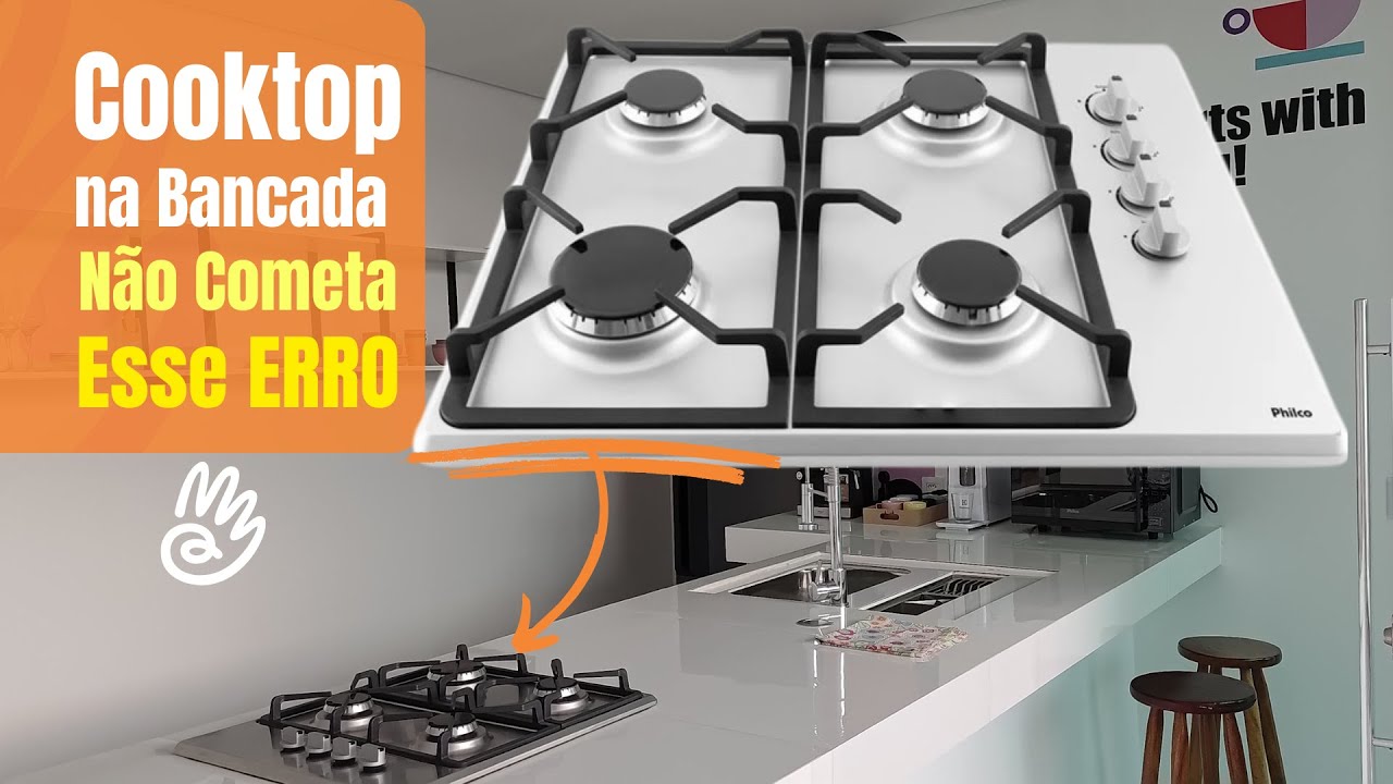 Faça Assim para o Cooktop Encaixar na Bancada da Cozinha