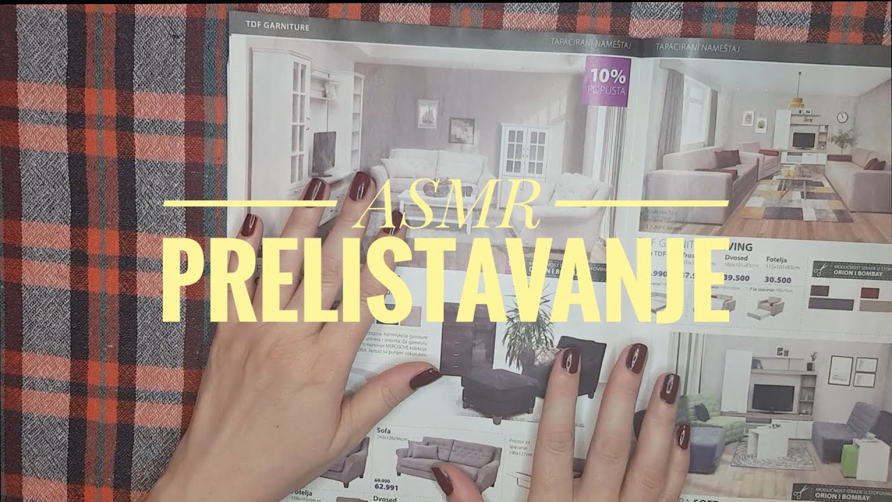 Prelistavamo katalog/šapat,whispering,page turning/