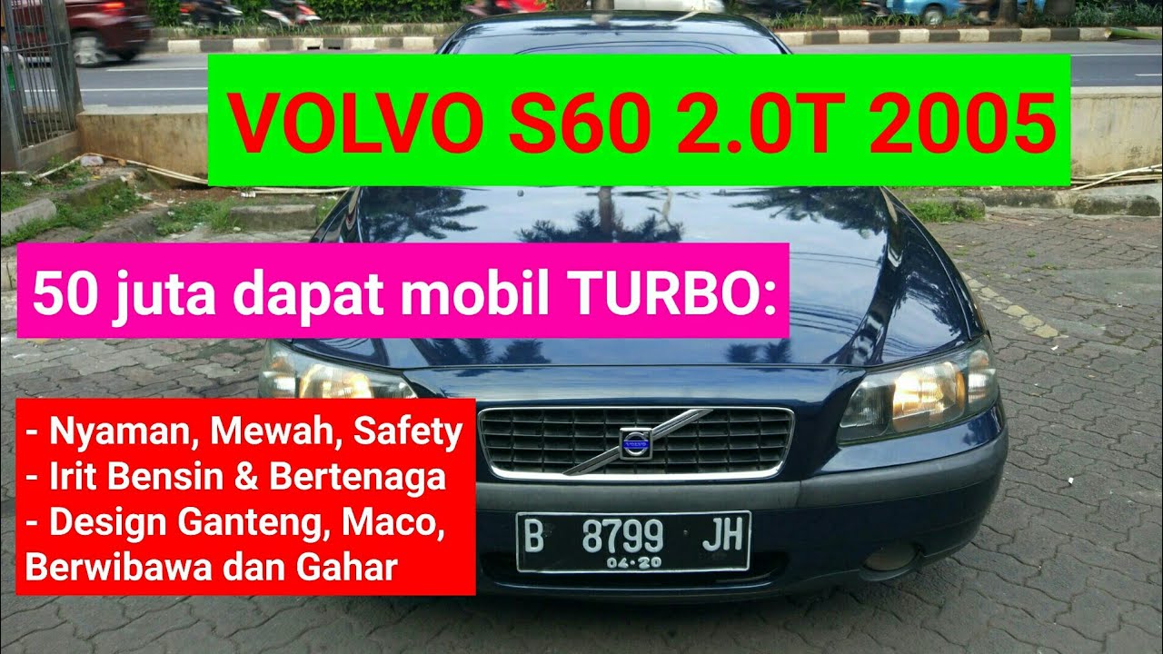 VOLVO S60 T2.0 MOBIL TANK BAJA